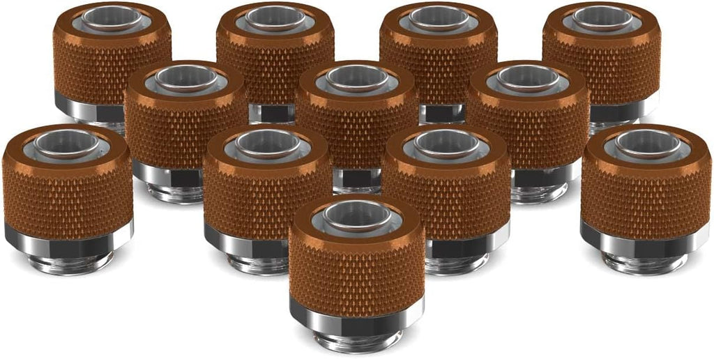 3/8in. x 1/2in. Compression Fitting 12 Pack Candy Purple E19358