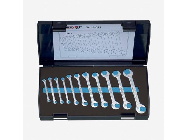 11 Pc Double Ended Spanner Set H986