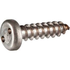 18-8 Stainless Steel Pan Head Tamper-Proof Sheet Metal Screw 100 Pk Z86111