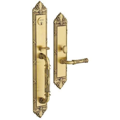 Polished Chrome Single Cylinder Mortise Handleset Trim Set R42559