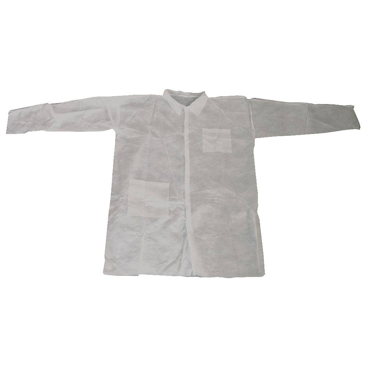 White 4XL Polypropylene Lab Coat T174134