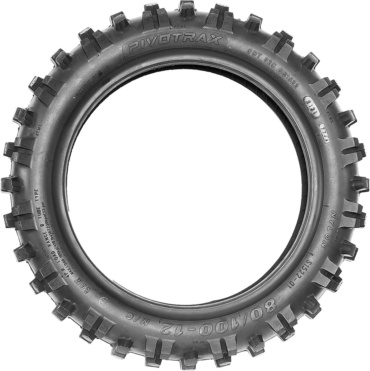 Mini Dirt Bike Tire 80/100-12 Offroad Intermediate L738266