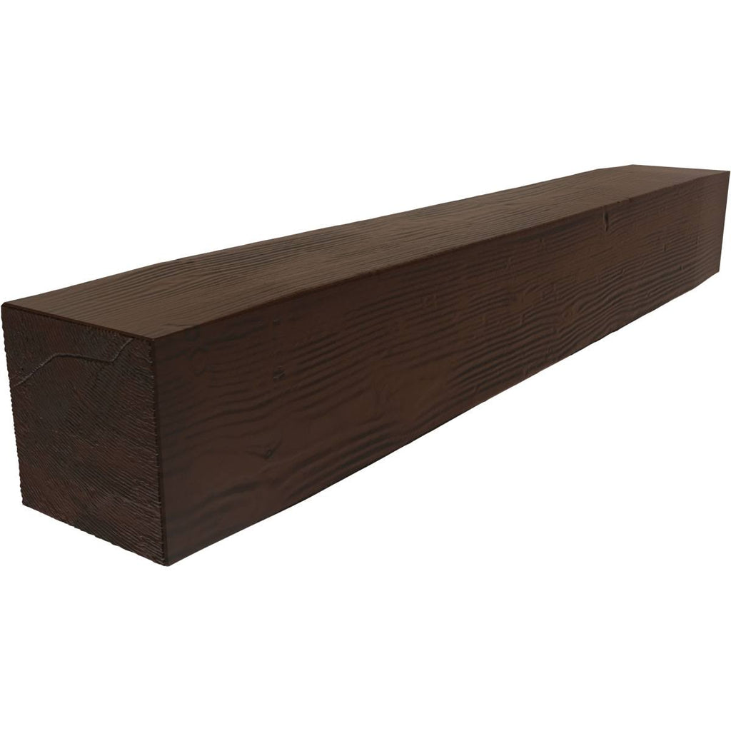 Sandblasted Faux Wood Fireplace Mantel U797
