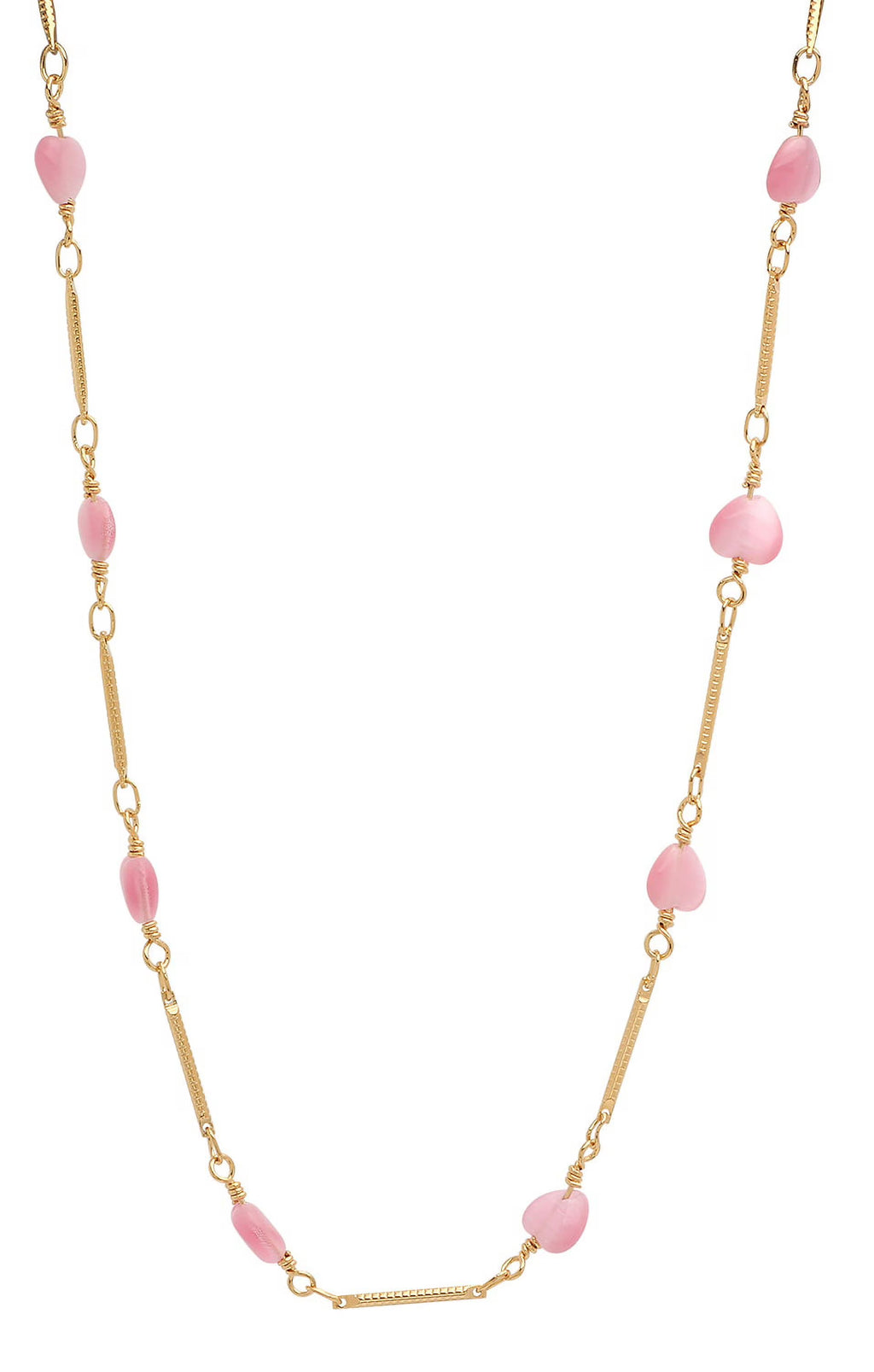 14k Yellow Gold Plated Choker Chain Necklace, 16 inches H227589