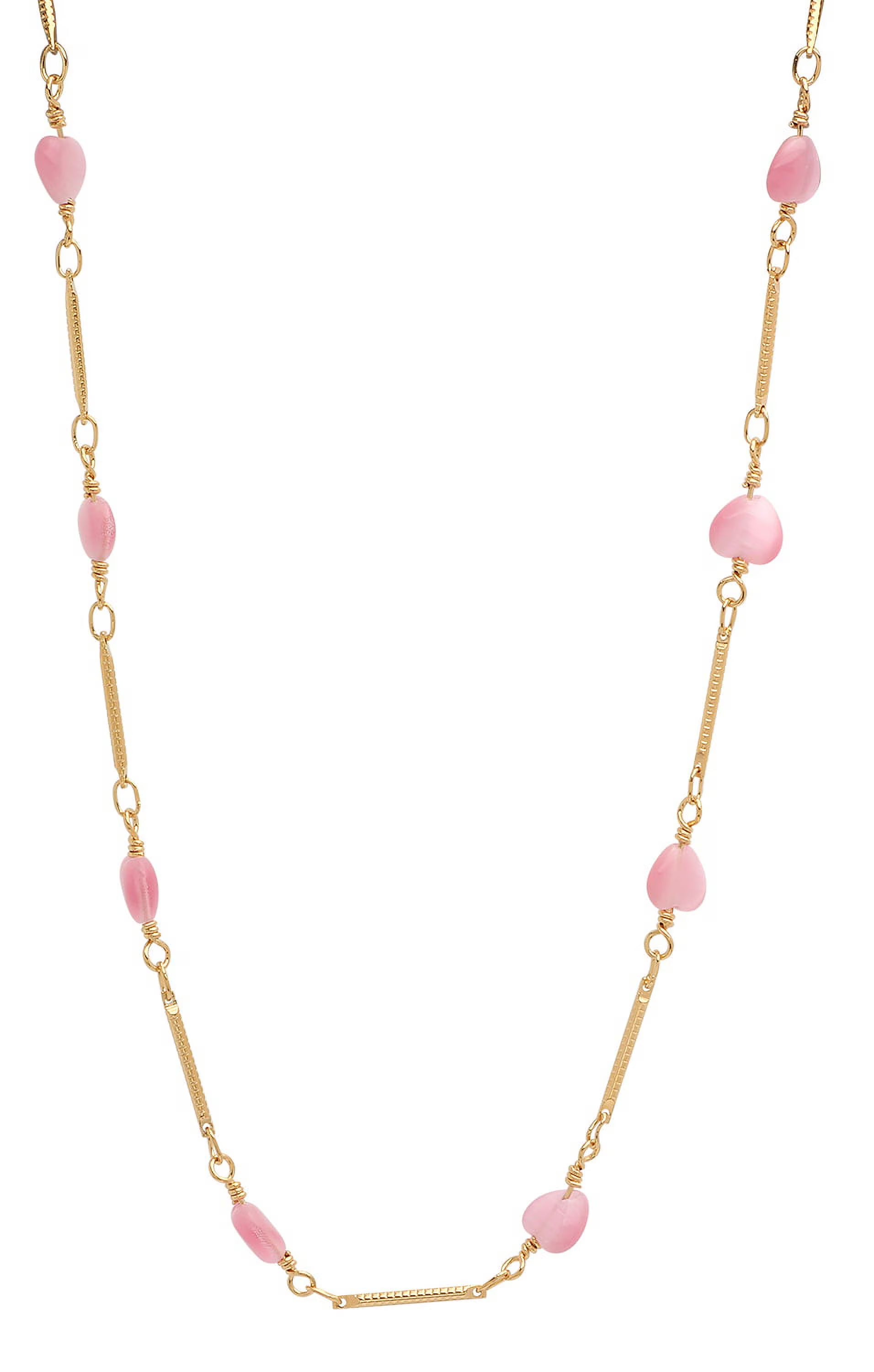14k Yellow Gold Plated Choker Chain Necklace, 16 inches H227589