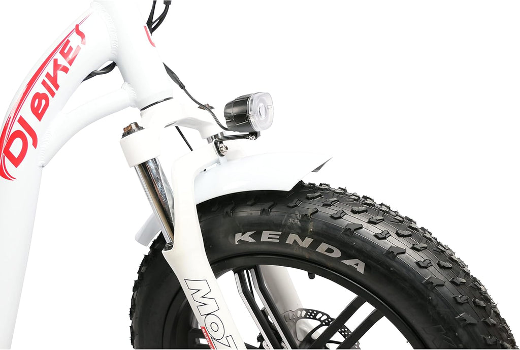 Pearl White 750W 48V 13Ah Electric Bicycle L696581