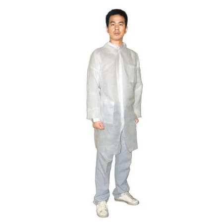 White 4XL Polypropylene Lab Coat T174134