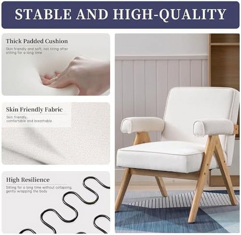 Velvet Upholstered Accent Chair with Acrylic Legs Z2214