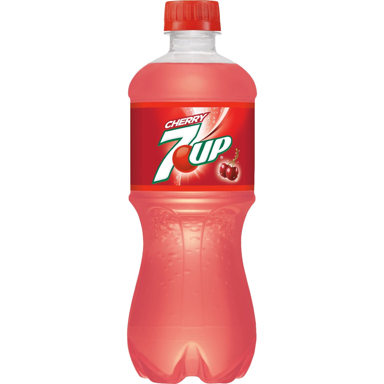 16 Pc Cherry Soda Pop 20oz Bottles K637
