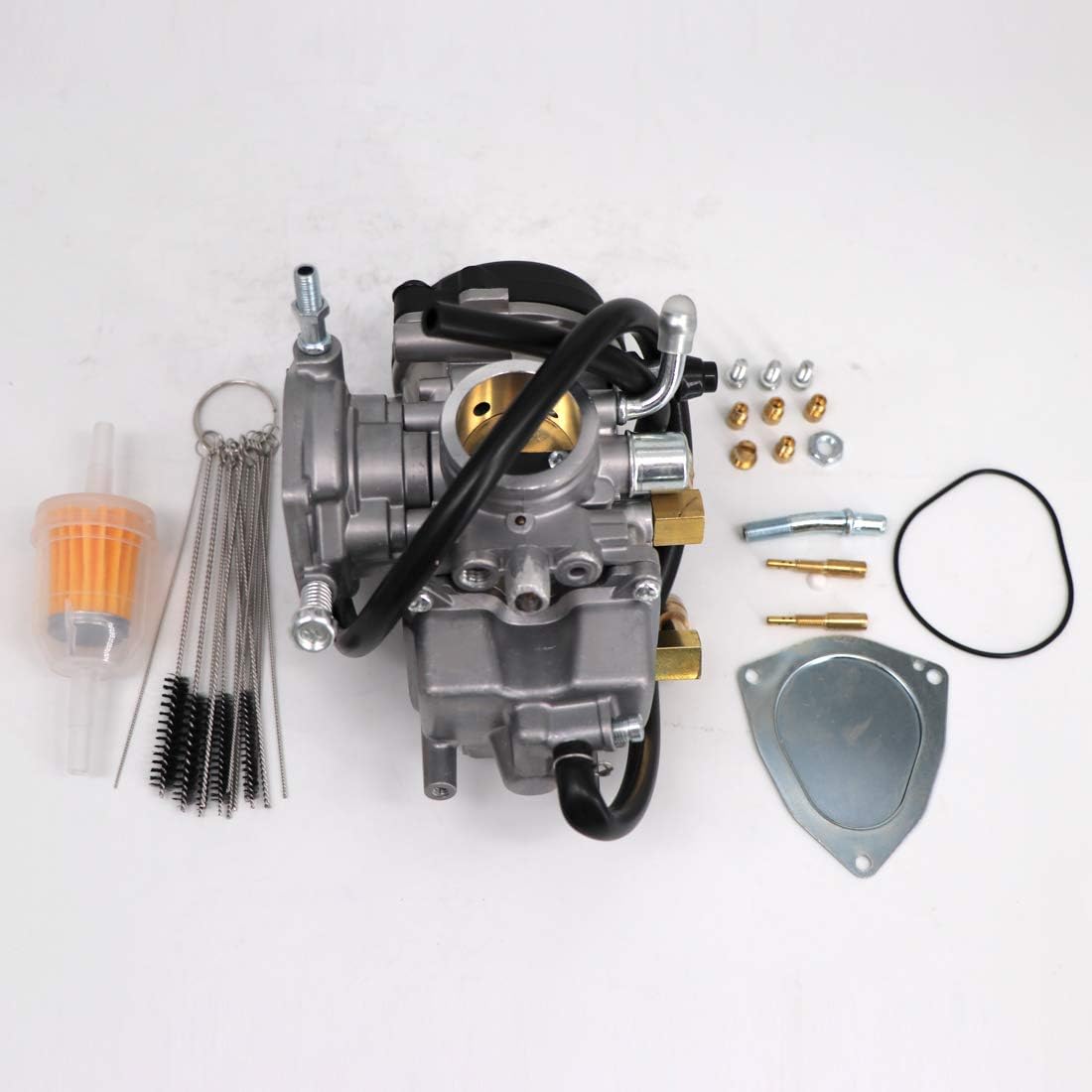 Carburetor with Filter & Carbon Dirt Jet Cleaner Tool Kit Q8640