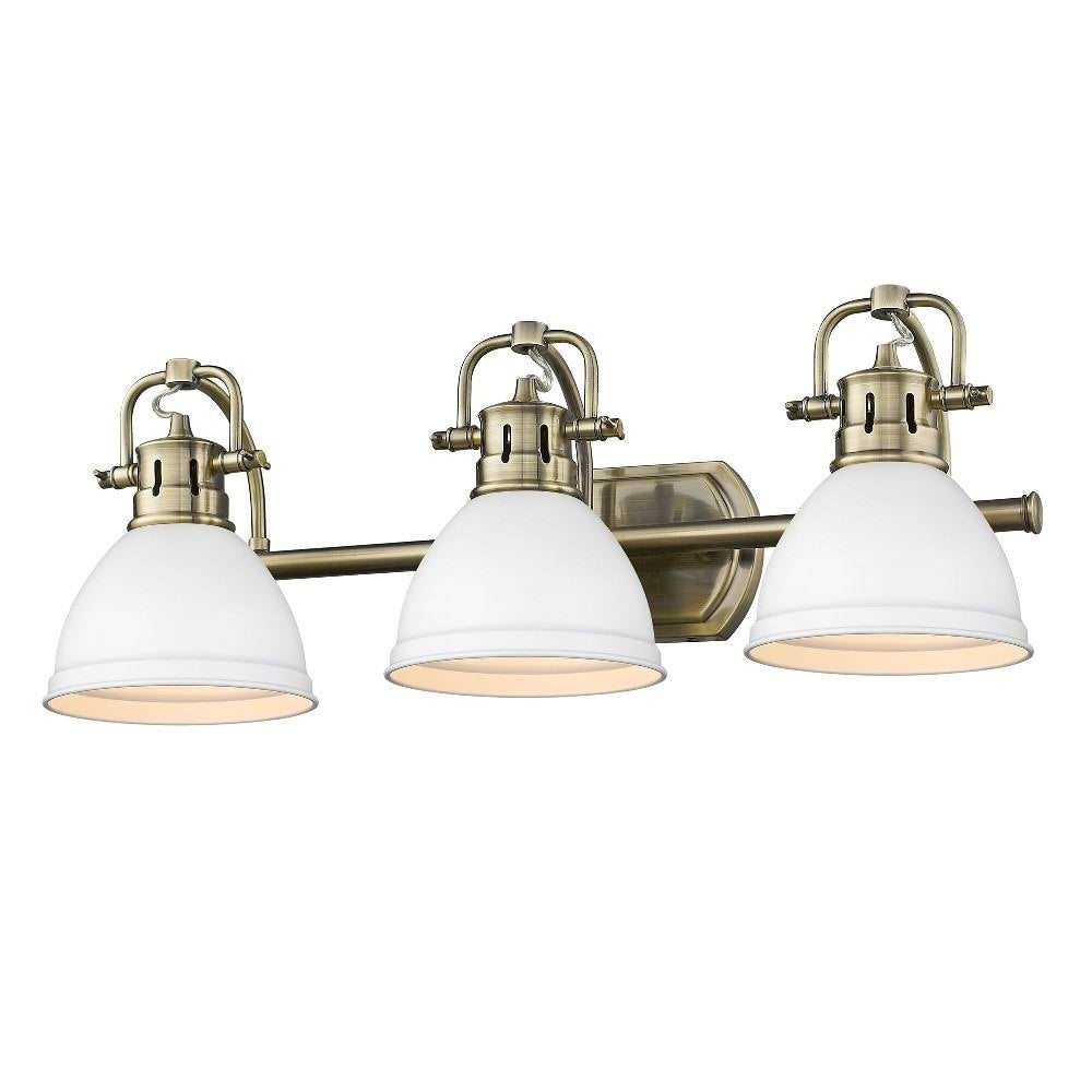 Matte Black 3 Light Bath Vanity P76790