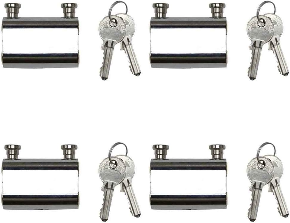4 Pack Security Chain Lock F467