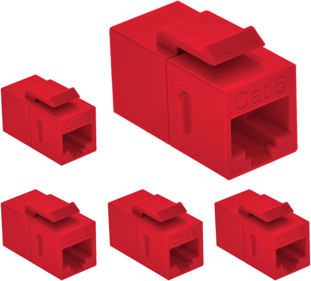 Cat.6 RJ45 Inline Coupler Female-Female 50-Pack H908221