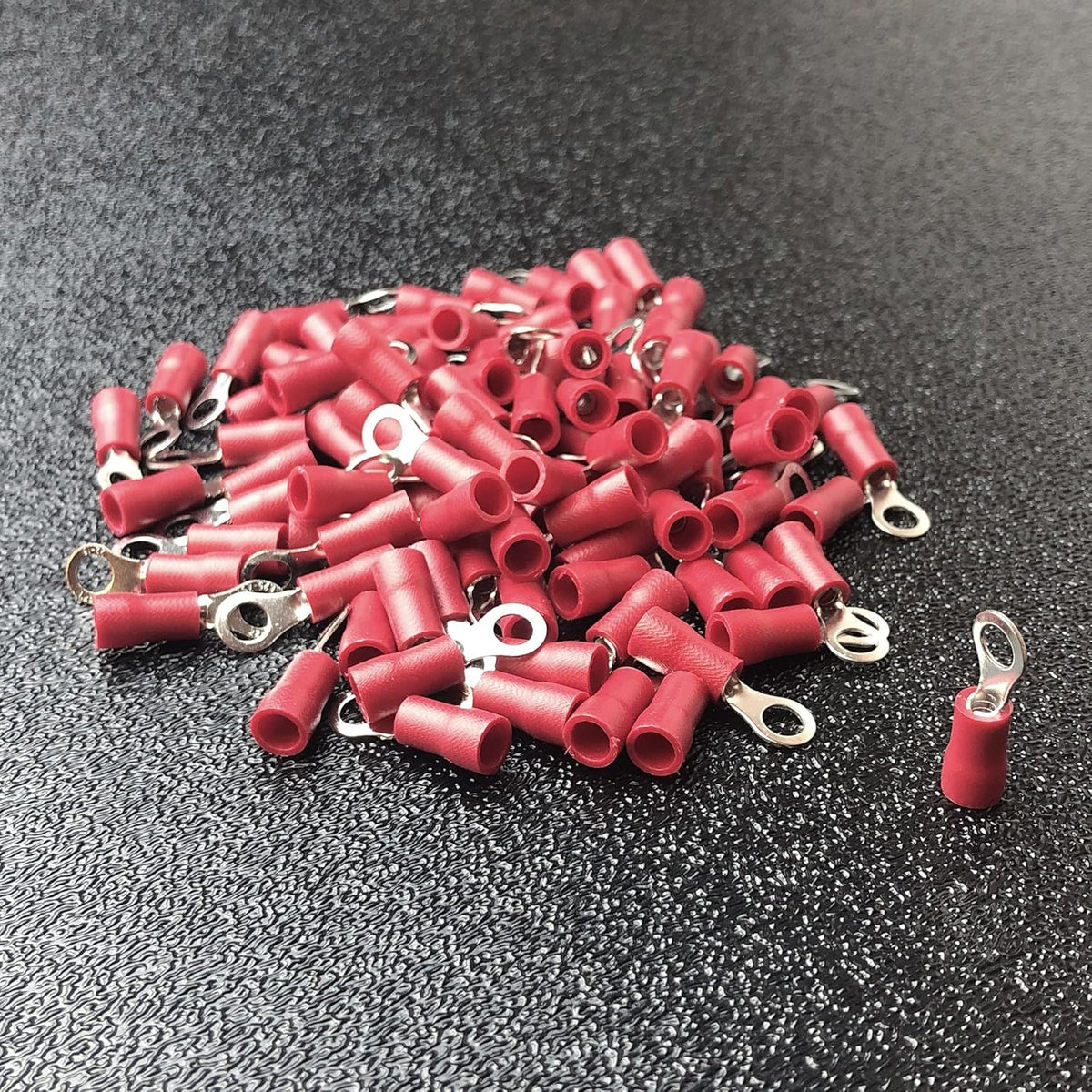 100pcs Insulated Electrical Crimp Connectors (12-10ga Yellow) H755