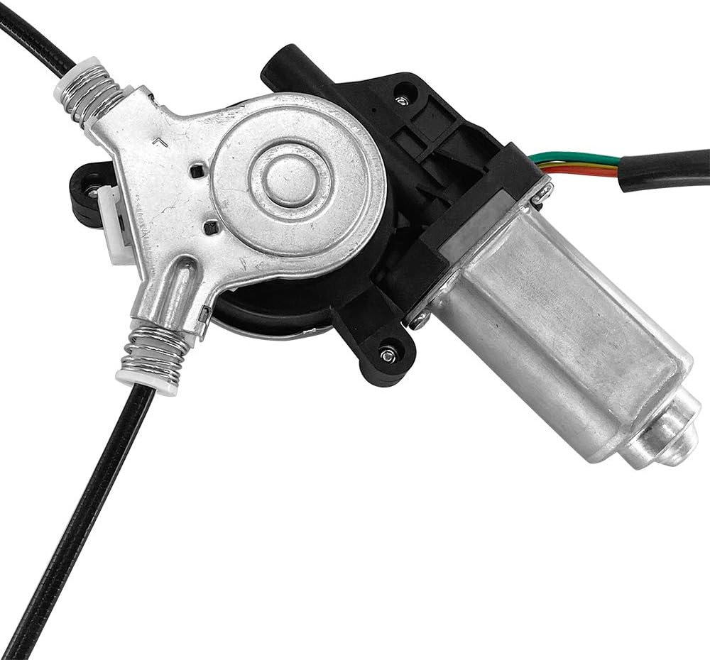 Front Driver Side Power Window Regulator with Motor Assembly for Honda Element 2003-2010 Pack of 2 B4549