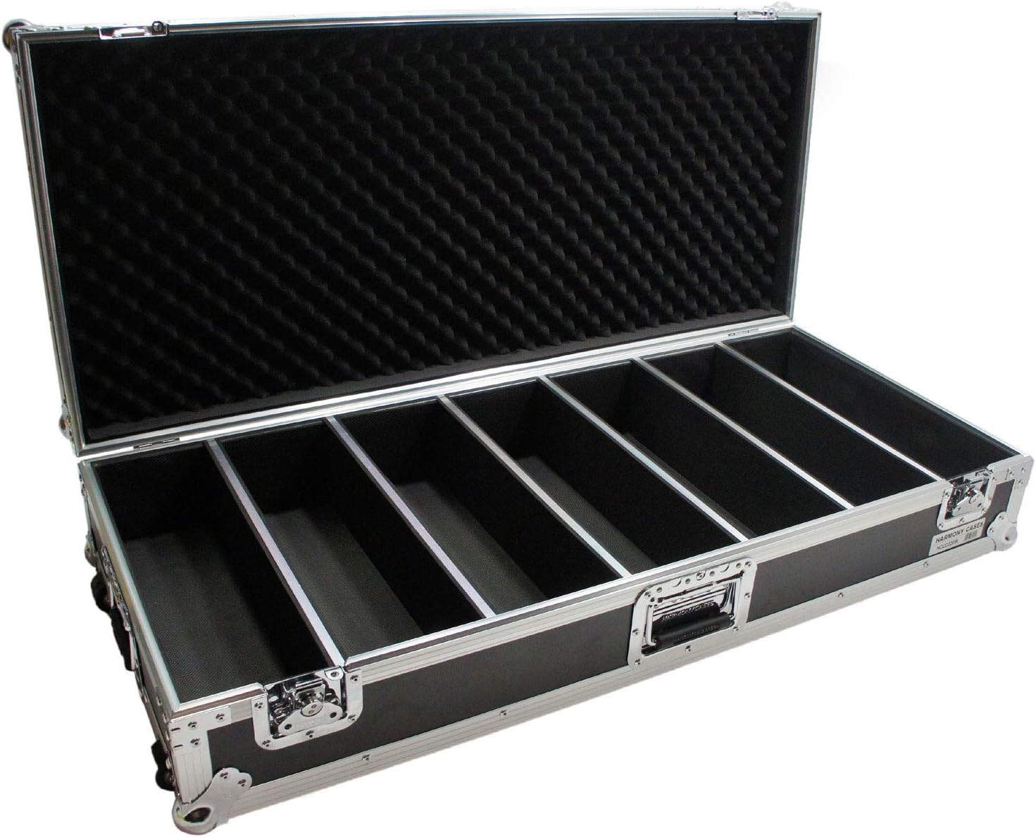 320 Jewel or 960 Sleeve CD Transport Road Travel Case with Wheels K460157