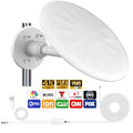 Outdoor TV Antenna, 720° Long Range Omni Directional Reception Digital HD Antenna with Super Signal Booster, 35ft HDTV Cable B62048