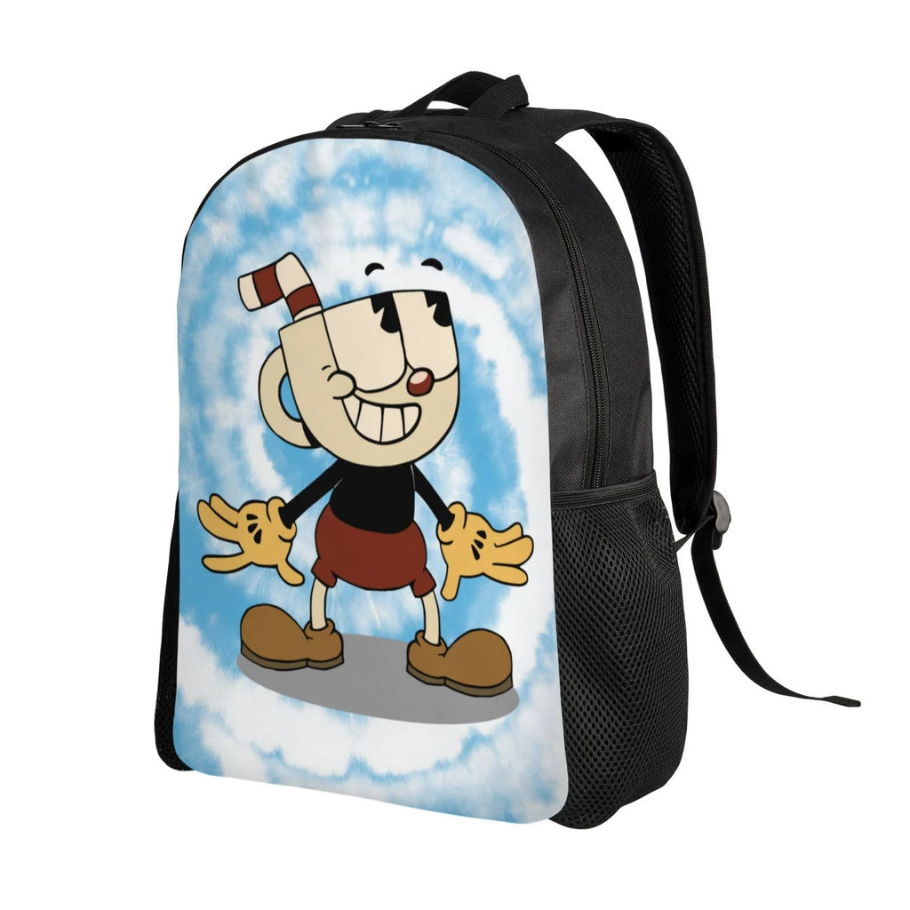 Cuphead Backpack Lightweight Unisex Daypack Bookbag Laptop Rucksack Z909947