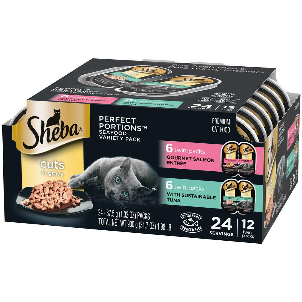 Sheba Perfect Portions Cuts in Gravy D3141