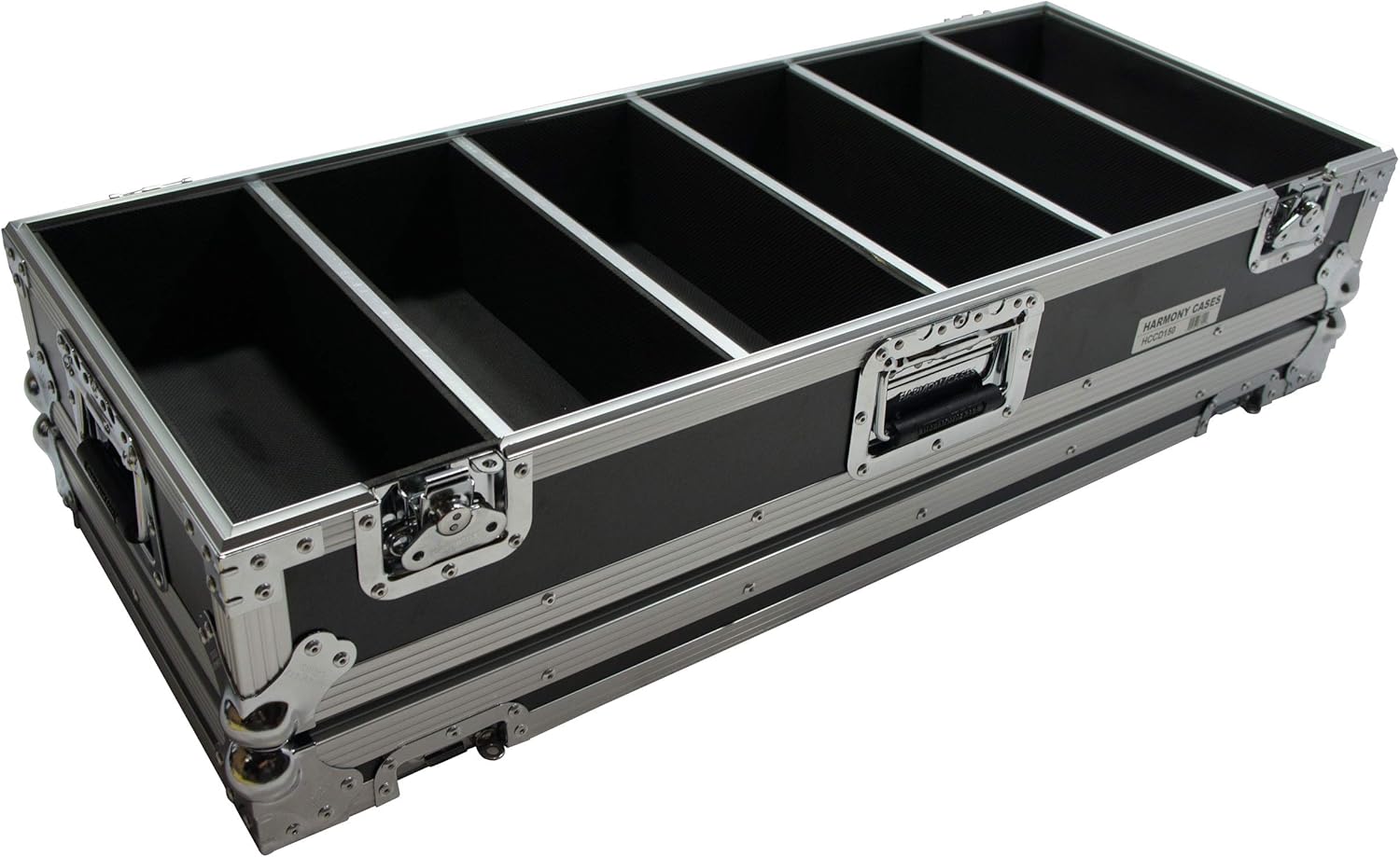 320 Jewel or 960 Sleeve CD Transport Road Travel Case with Wheels K460157