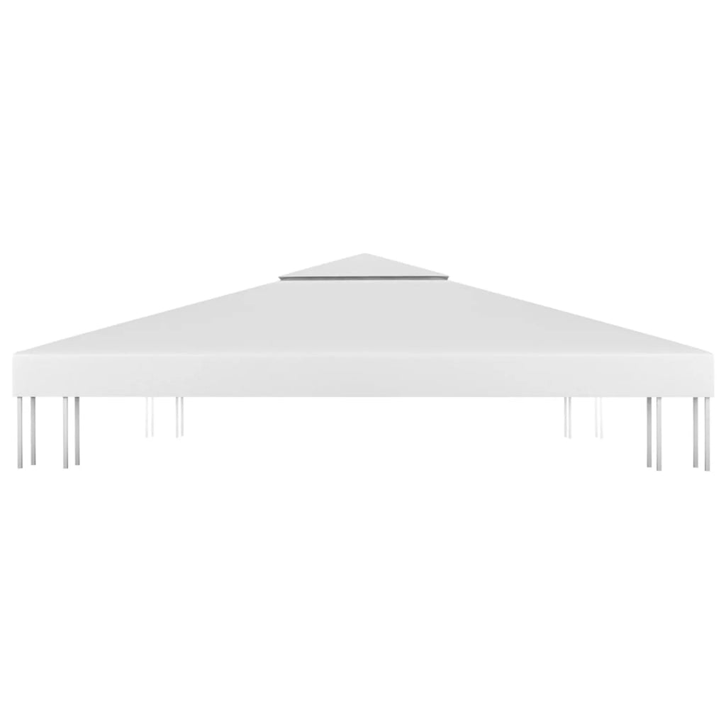 2-Tier Gazebo Cover 310 g/m² 13.1'x9.8' White T529