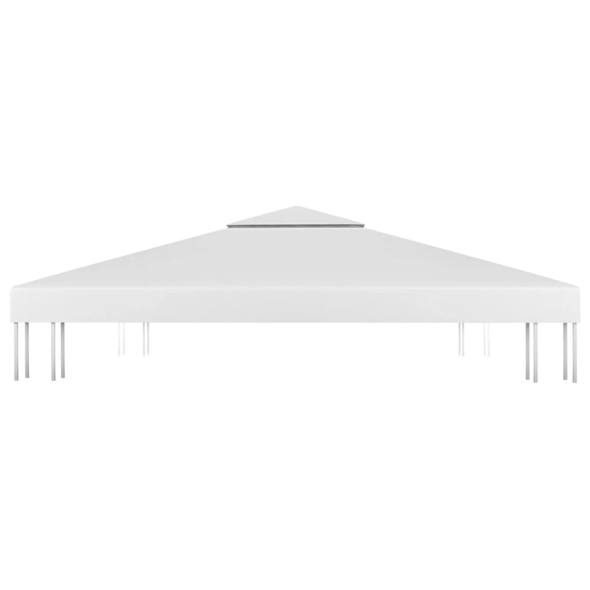 2-Tier Gazebo Cover 310 g/m² 13.1'x9.8' White T529