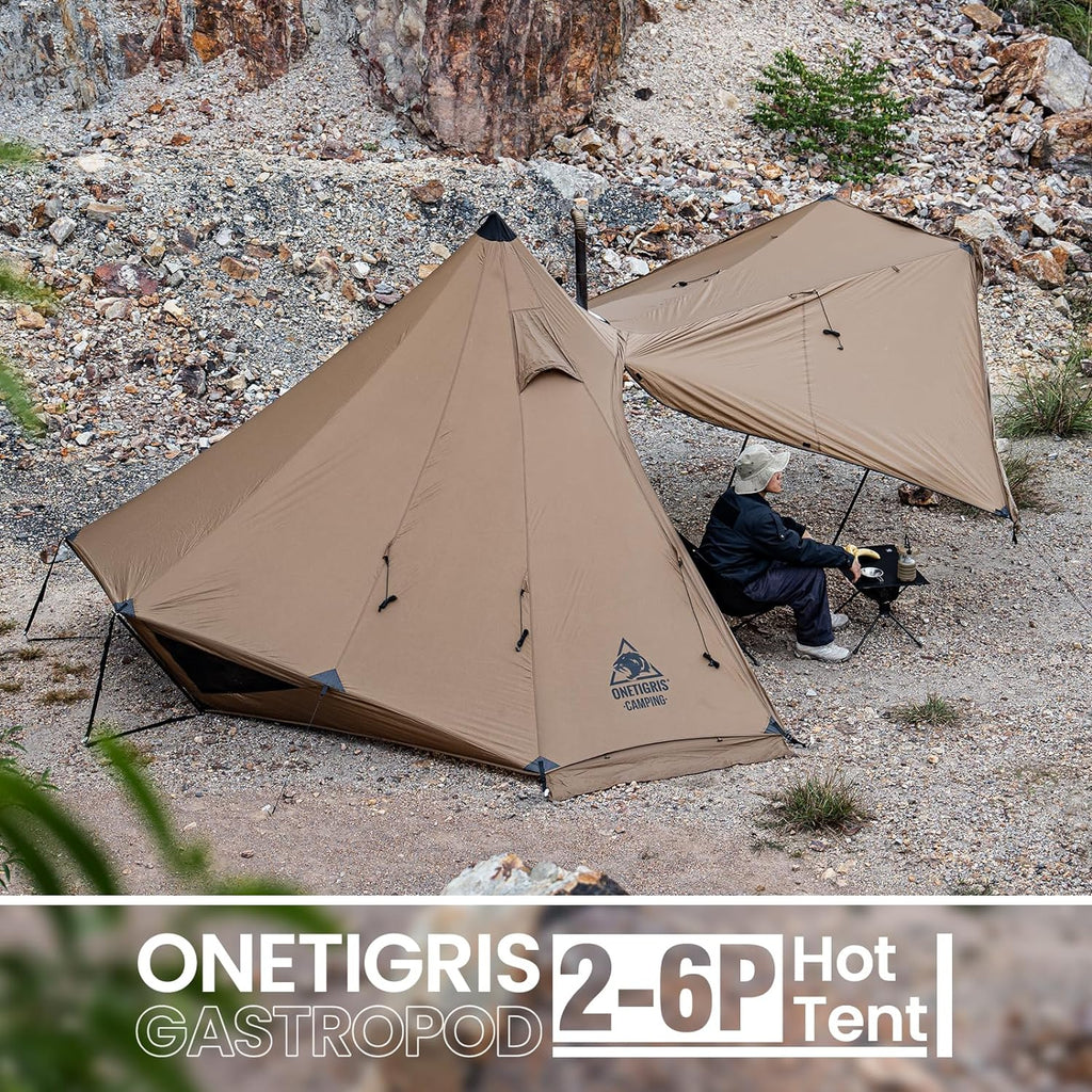 2-6 Person Hot Tent with Stove Jack C785