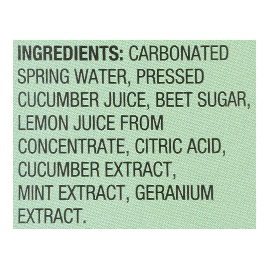 Cucumber & Mint Lemonade - Case of 6 - 25.4 FZ I886260