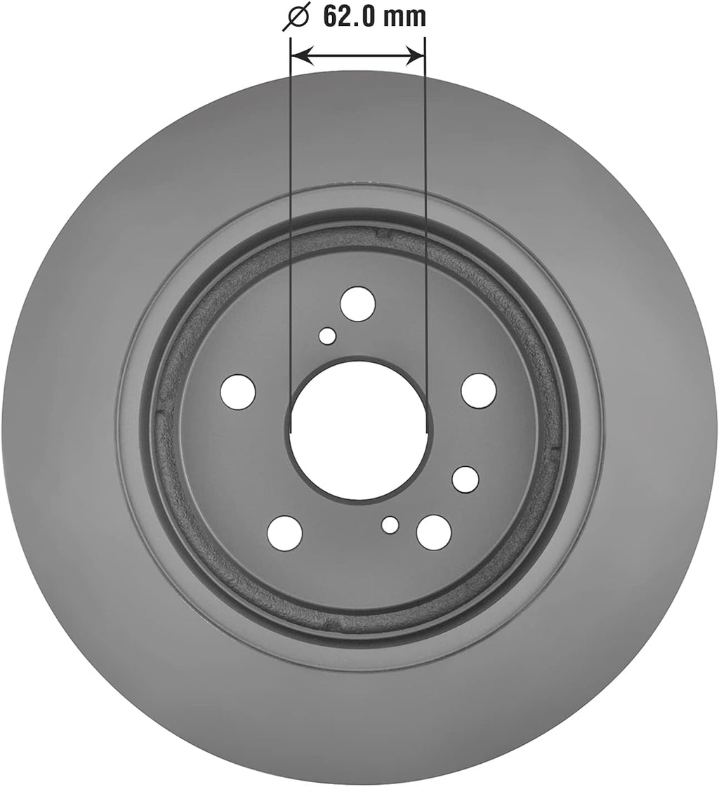 Rear Brake Rotor Pack of 2 P62733