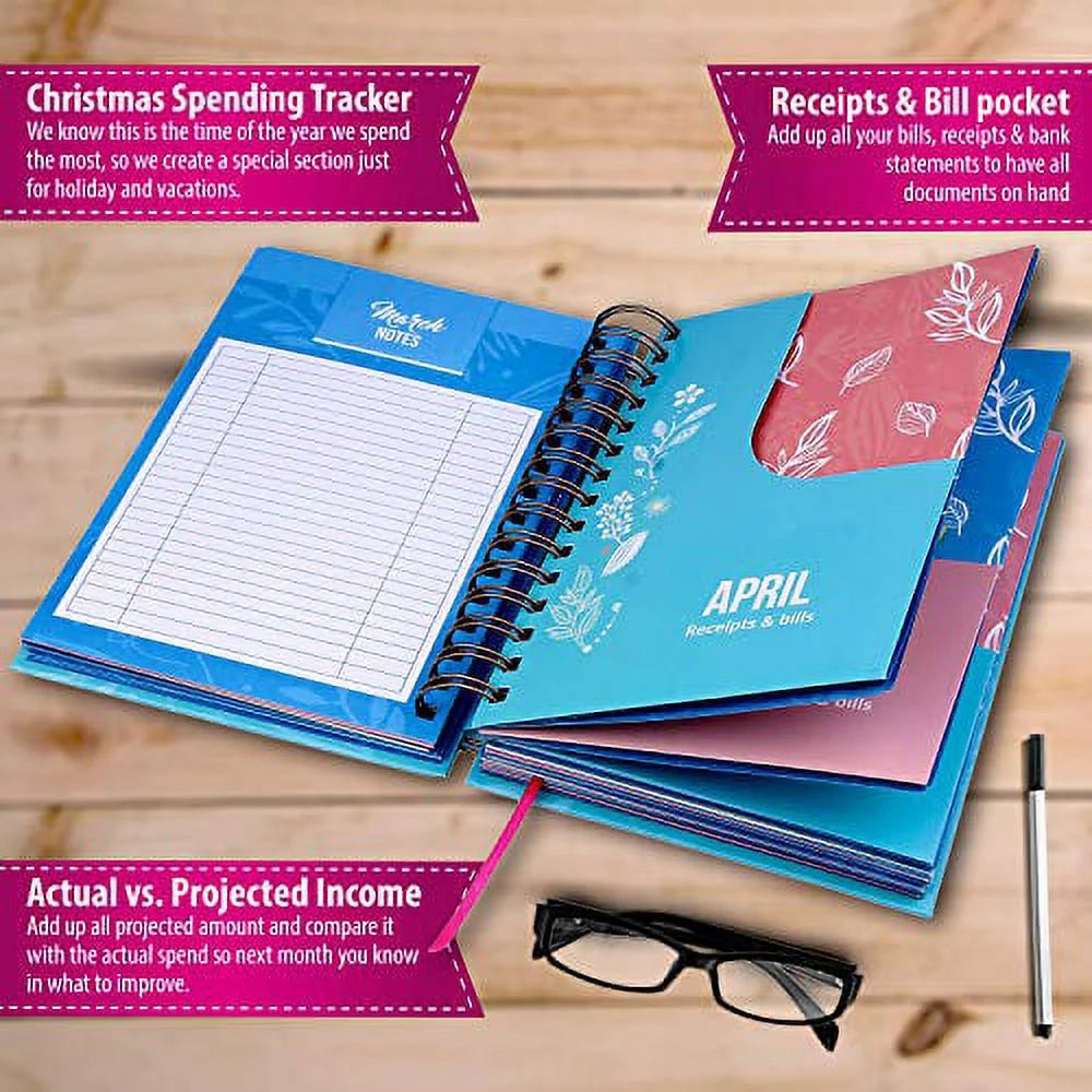 Monthly Expense Tracker Bill Organizer Budget Planner Book V34744