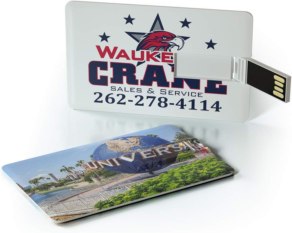 Custom Credit Card USB Flash Drive 128MB 50 Pack G974893