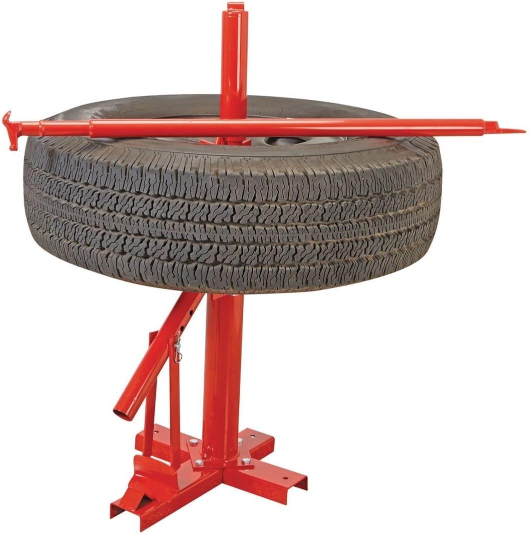Red Manual Tire Changer Base L688