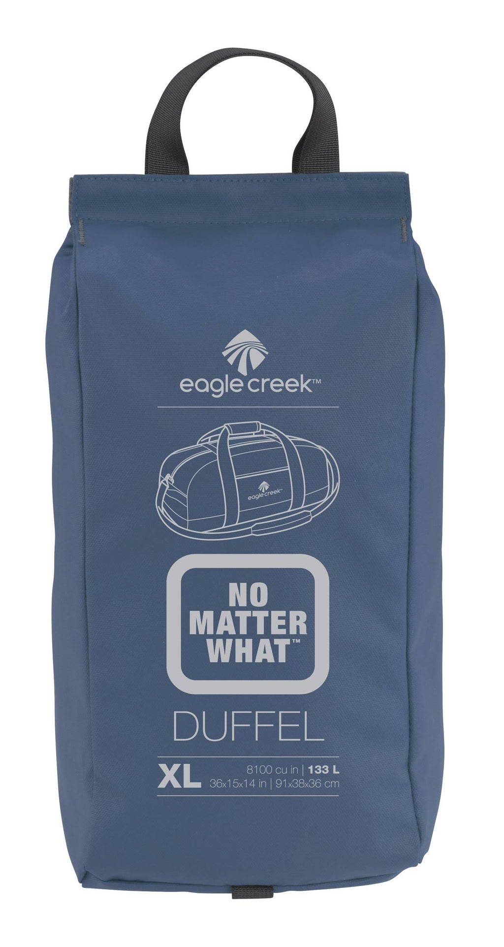 XL Slate Blue Duffel E9816