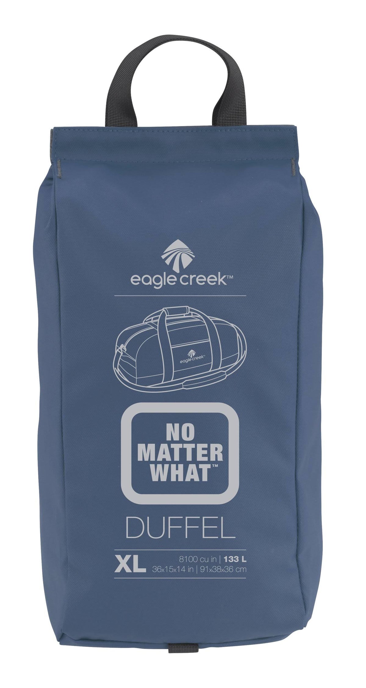 XL Slate Blue Duffel E9816