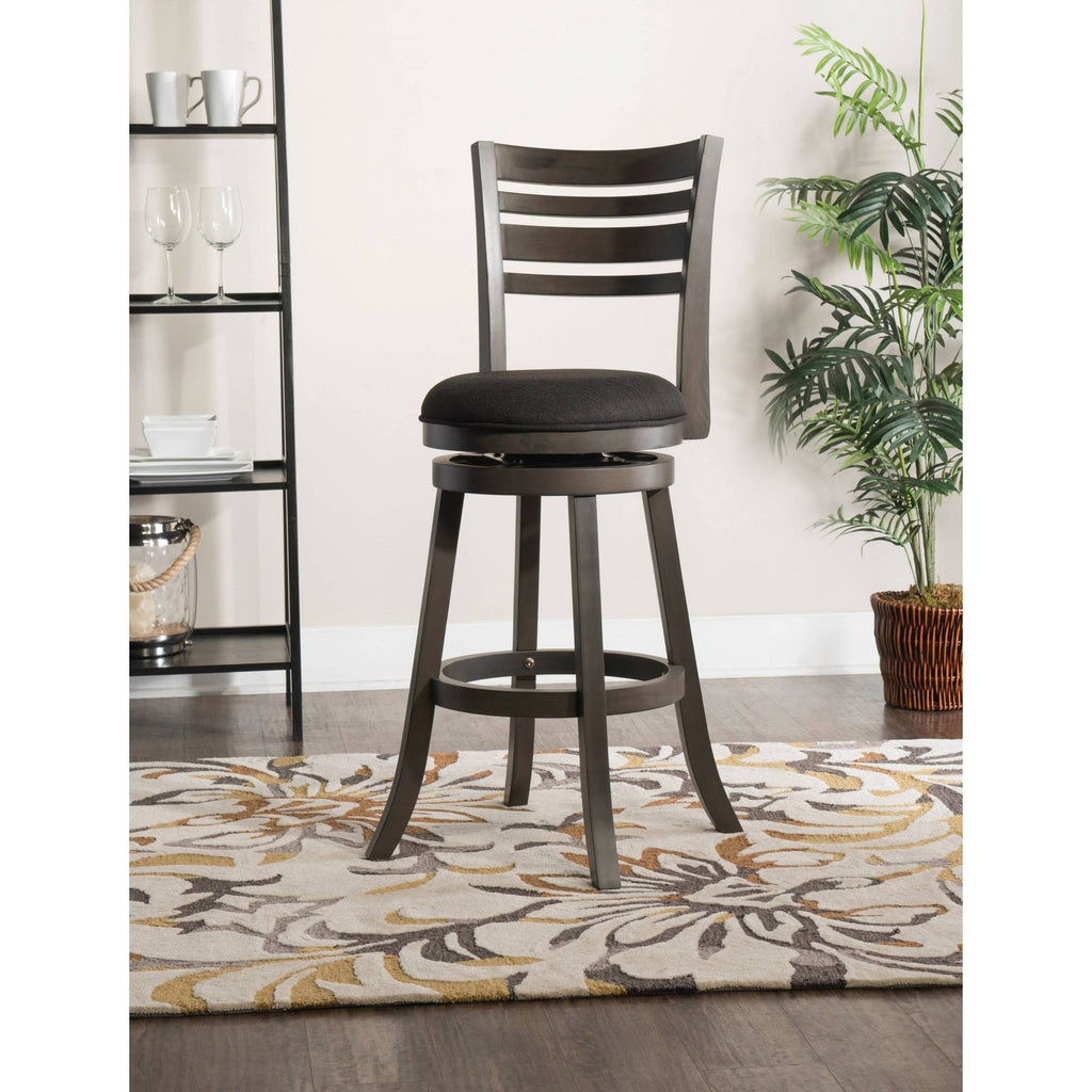Gray Swivel Barstool E159