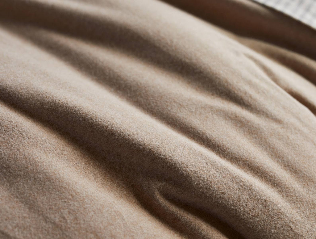 Camel Heather Twin Duvet Cover K4583