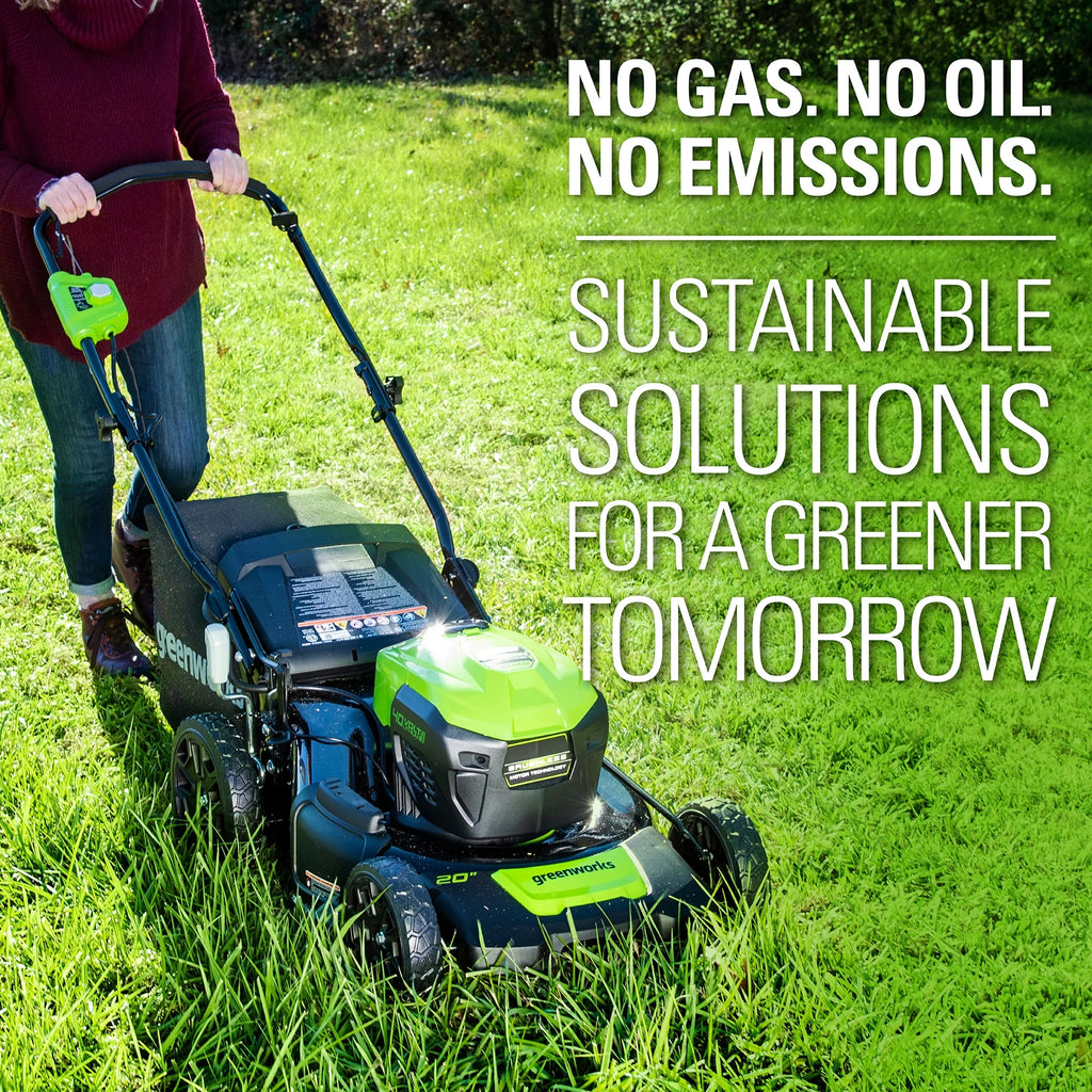 40V Brushless Push Lawn Mower with 4.0 Ah Battery & Quick Charger N89535