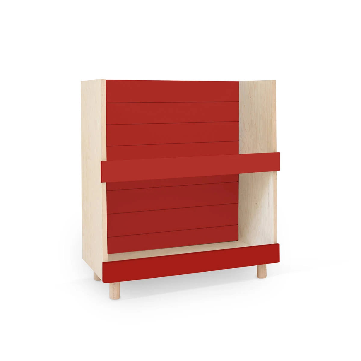 Maple White Kids Bookcase M1003