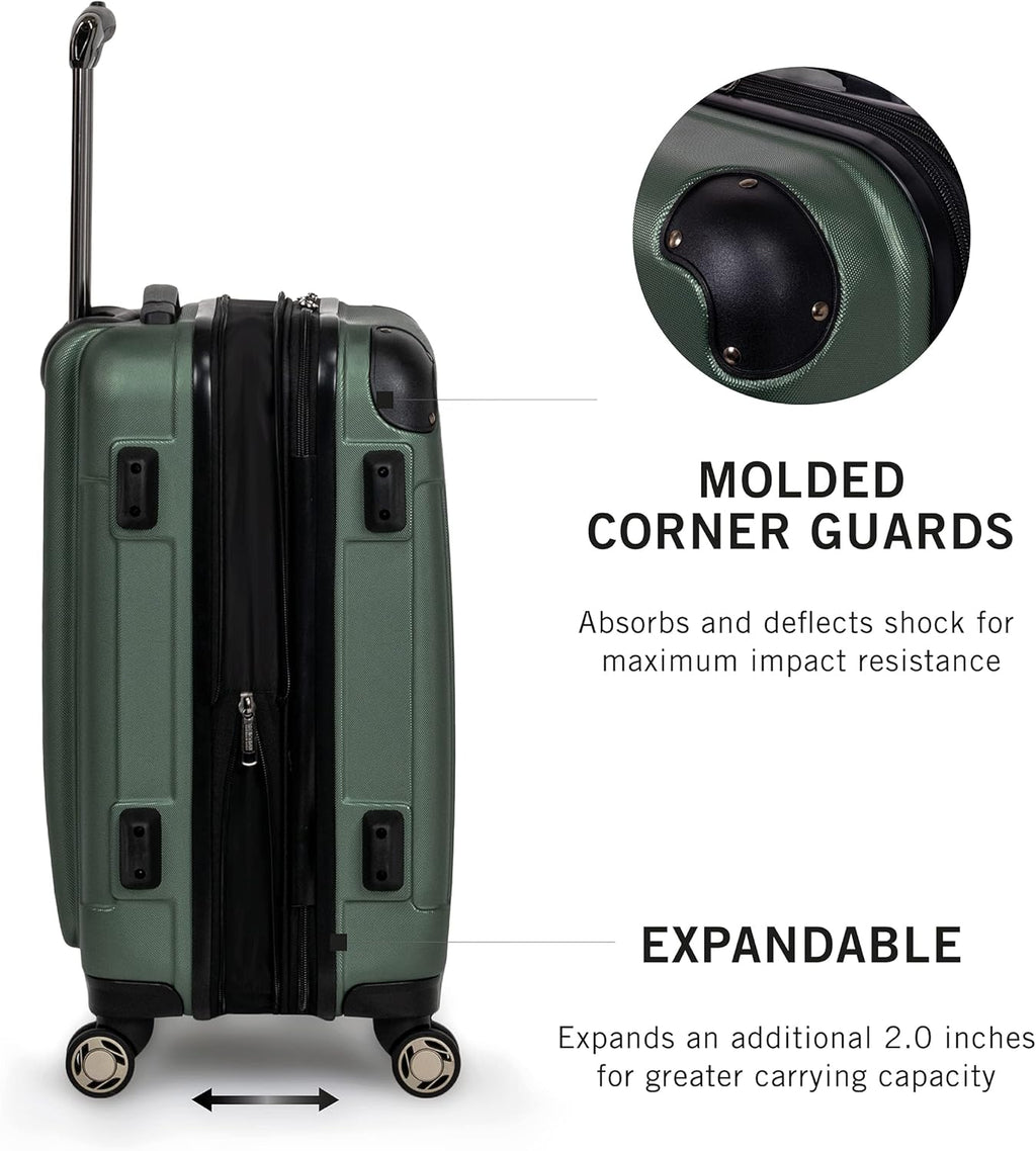 ABS Expandable 8-Wheel Upright, 28-Inch Checked V75170