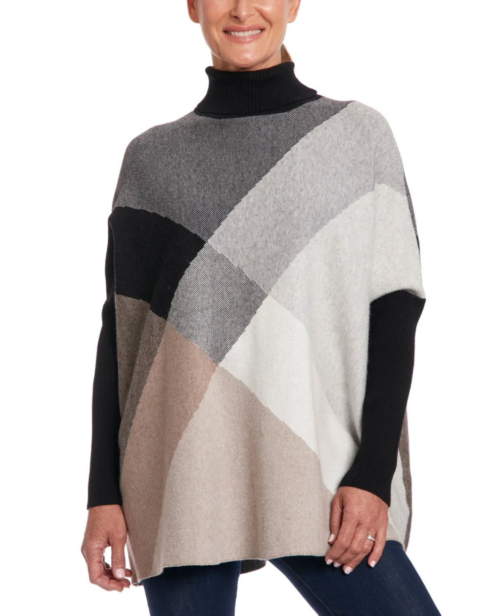 Boxy Turtleneck Sweater G6568