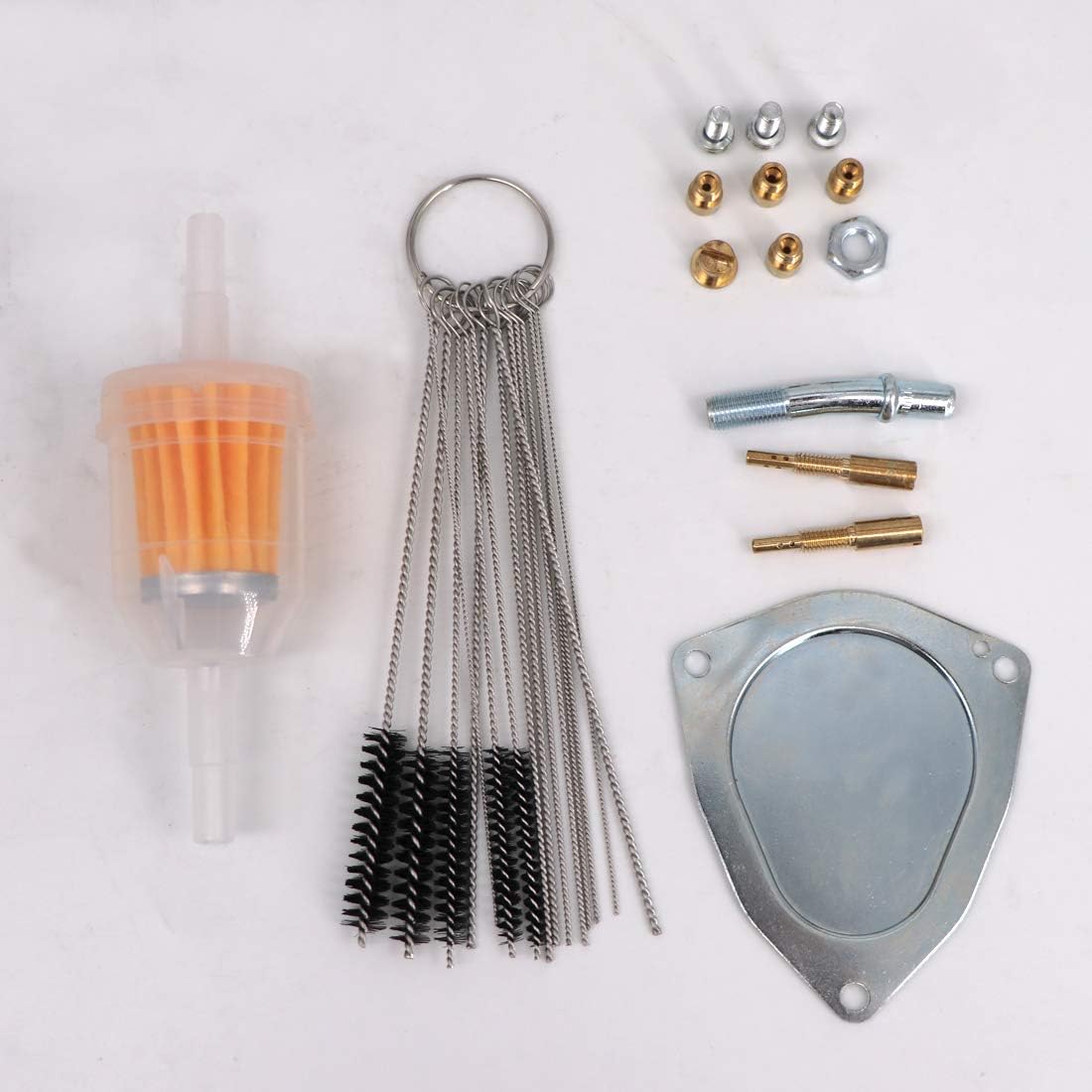 Carburetor with Filter & Carbon Dirt Jet Cleaner Tool Kit Q8640