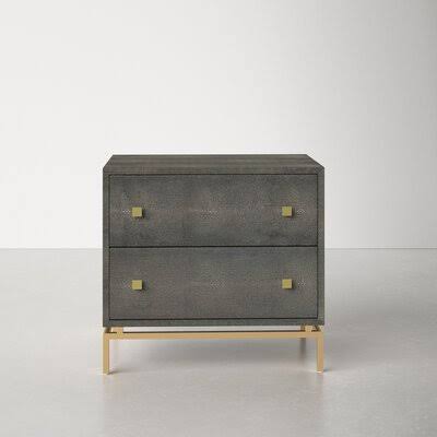 2 Drawer Nightstand C87349