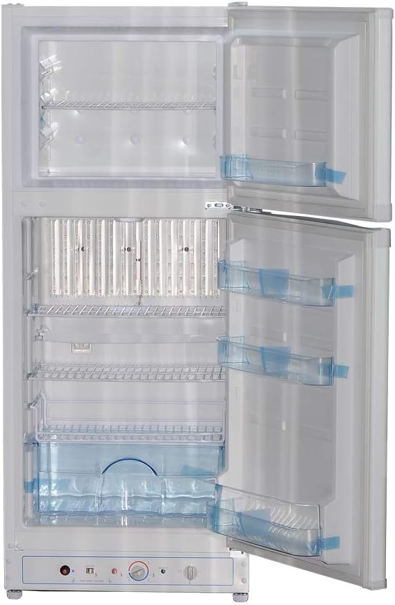 Propane Refrigerator with Freezer, 6.1 Cu.ft, White X591274