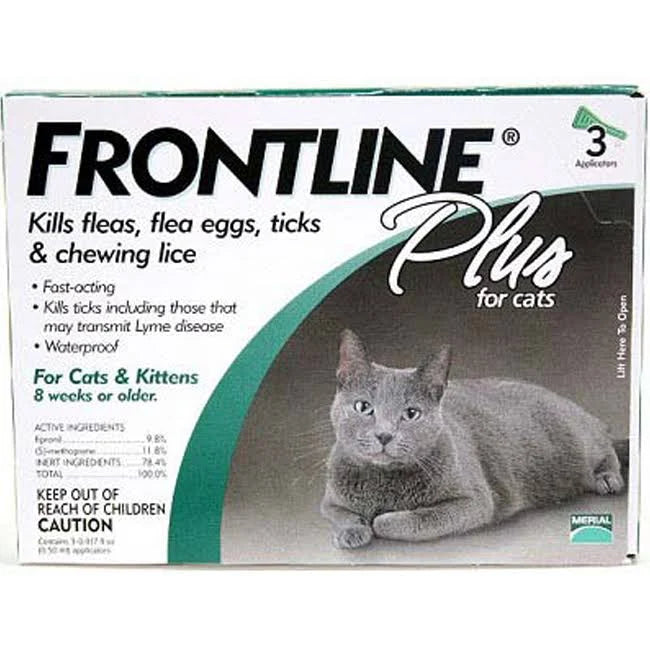 Flea Control Plus for Cats and Kittens (3 Month Supply) S9440