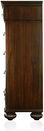 Solid Wood 6-Drawer Chest in Dark Walnut X799