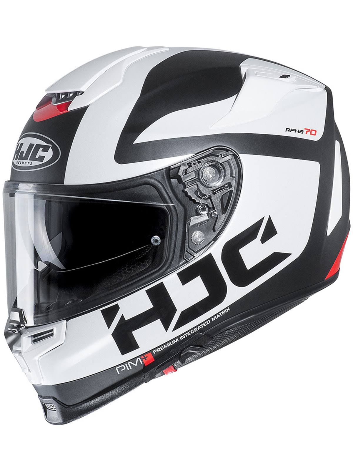 White Motorcycle Helmet J5044
