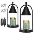Candle Warmer Lamp with Timer, Electric Brass Candle Warmer Light, Dimmable Wax Melts Warmer R6882