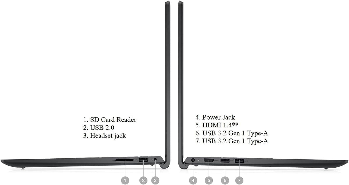 15.6" FHD LED Display Intel Core i3 Laptop with 8GB RAM 256GB PCIe SSD H534