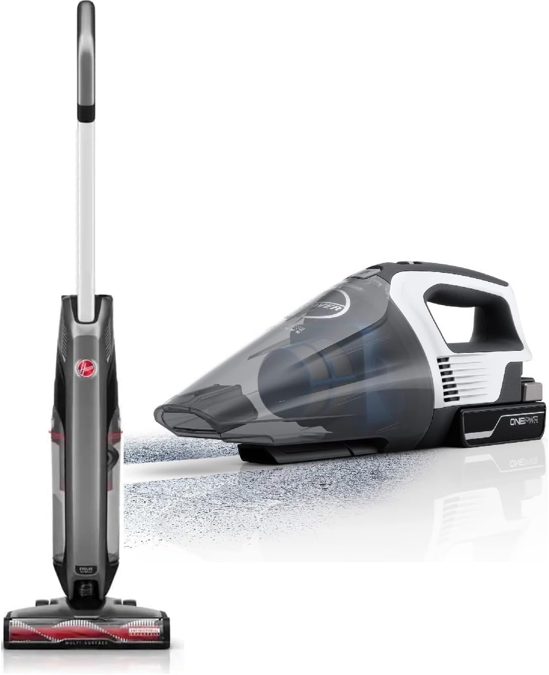 Red Cordless Upright Vacuum Cleaner D2102