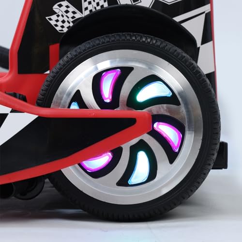 36V Electric Go Kart with 350W Motor, 16 MPH, Red S2182